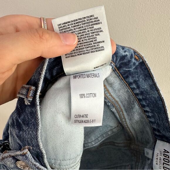 AGOLDE Parker Vintage Cut Off Short in Swapmeet - Picture 7 of 8